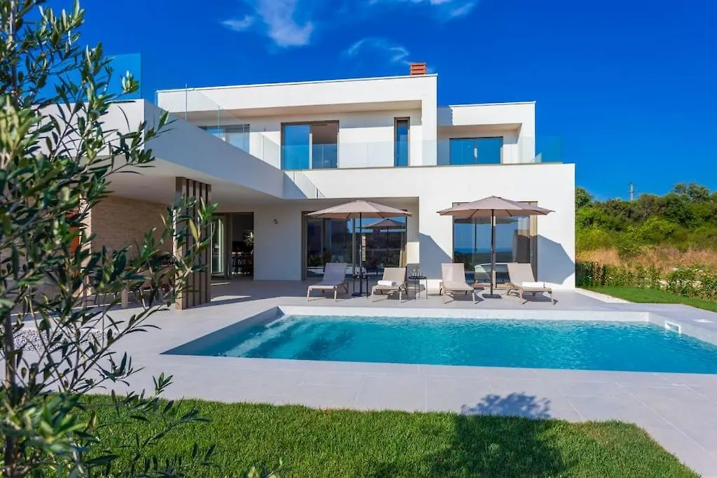 Design Villa Emily White Near Rovinj 발