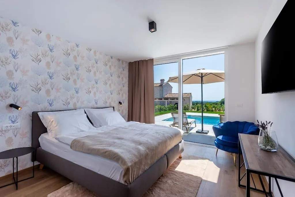 Design Villa Emily White Near Rovinj 발